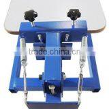 NS101 Manual Desk Top 1 Color 1 Station Adjustable Simply Silk Screen Printing Machine for Flat Surface Objects thumbnail-2