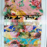 pu Mirror Leather With Printed Patter Fashionable Design for Bags