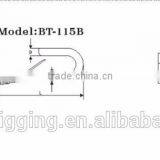 Carabiner Wholesale Galvanized 115D Snap Hook Steel Electric Galvanized Spring Bolt In China Rigging Manufacturer thumbnail-2