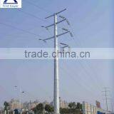 Galvanized 220kv Steel Power Pole thumbnail-1