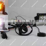 7.5inch 36W Amber Led Offroad Light Bar Dual Row Led Light Bar With Amber and White Color 4x4 Led Driving Light Bar