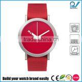 Stainless Steel Case Nylon Strap Japan Quartz Movement 3ATM Water Resistant Nylon Band Watch thumbnail-2