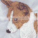 2016 Cartoon Animal Dog Custom Iron on Applique Cross, Iron on Embroidered Hockey Patches thumbnail-4