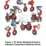 Standard-Pressure, Standard-Temperature Butterfly Valves