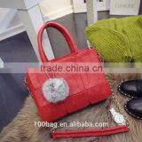Fashion Ladies Handbags Good Quality Beautiful Fancy Women pu Tote Bag thumbnail-2