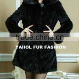 Mk14266 Hot Sale Mink Pieces Fur Jacket thumbnail-1