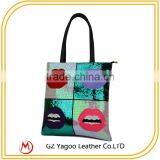 SHINE Reusable Cotton Canvas Shopping Bag Tote Bag Supplier's Choice thumbnail-3