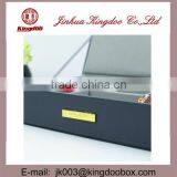Jinhua Supplier Handmade PU Leather MDF Jewelry Box With Division Compartments thumbnail-4