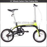 New Design Carbon Fiber Mini Bike,14" Folding Mini Bicycle thumbnail-2