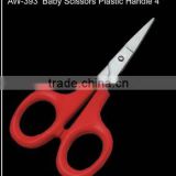 4 Inch Baby Scissor with Plastic Handle