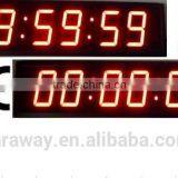 6"&7" Large Red Remote Led Digital Timer Clock With Countdown/countup Function for Sports thumbnail-2