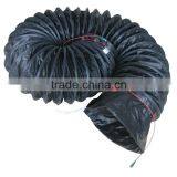 Flexible Explosion Proof Anti Static Suction Air Duct Hose With Earth Clamp