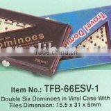 Double Six Dominoes Set TFB-66ESV-1 thumbnail-1