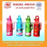 Green Colou Plastic Thermos With Glass Liner in Flower Disgn 3200ml 916 thumbnail-1