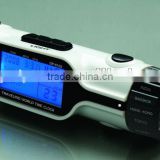 LED flashlight Travelling world time clock