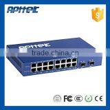 10/100/1000M 16 Port Gigabit Ethernet Optical Fiber Switch