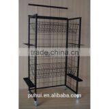 Multi Functional Free Standing Mats Display Rack Manufacturer From China thumbnail-5