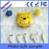 Xmas Gift Teddy Bear 5800mAh Power Bank for IPhone 5S thumbnail-1
