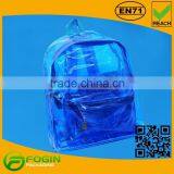 China Supplier Transparent Backpack for Student