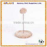 CF 7021 Wholesale New Design Durable Bristles Catnip Compartment Cat Arch Self Grooming Cat Toy With thumbnail-1