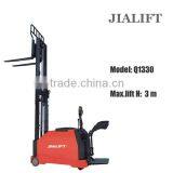 3m Lift Height Electric Reach Stacker Q1330
