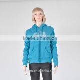 2016 Women's Fitness High Quality Printed Custom Hoodies thumbnail-3