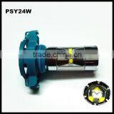 Hot Sale 40W CANBUS PSY24W 12V/24V Auto Parts Super Bright OEM/ODM Turn Signal/steering Light Bulbs LED Car Lamp