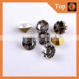 Crystal Diamond Pointback Rhinestone Glass thumbnail-3