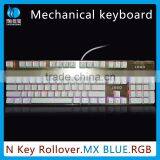Cool Backlight LED Wired Gaming Mechanical Keyboard For Keyboard Gamer thumbnail-3