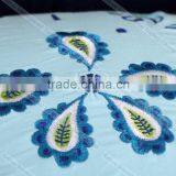 Embroidered Jelly Fish Cushion Cover Modern Decorative Throw Pillows for Couch thumbnail-3