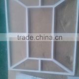 polycarbonate sheet fabrication for window frame