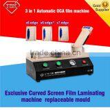 TBK 3 In 1 Built-in Vacuum OCA Edge Film Laminating Machine Multi-purpose Curving Polarizer