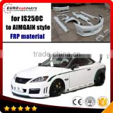 New Arrival! IS250C body kits fit for LX style IS250 old changing into IS250C AIM- style