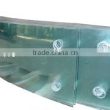 15mm clear laminated stair tread with highest quality