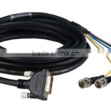 Premium Molded DVI Analog to 5 BNC male cable