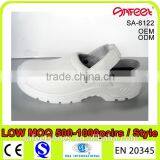 White Oil and Slip Resistant Lightweight Steel Toe Slipper Lab Slippers Anti-static Slipper Factory SA-6122 thumbnail-1