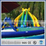 2015 factory directly inflatable water slide for kids and adults for adults