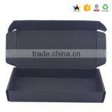 Hight quality black electronic packaging box with display