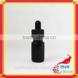 Black Essential Oil Bottle With 5ml Glass Dropper Bottle for Cosmetic Oil Bottle thumbnail-3