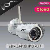 IPS wifi 2.0 Megapixel (1600*1200) Household Bullet IP Camera 20m IR View Distance Support video push WIFI P2P Camera IPS-Ki-B