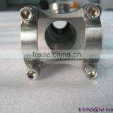 Super Light Titanium Bicycle Stem OEM Hand Brush Finished Cheap ti Bike Stem Customized Titan City Bike Stem XACD Made in China thumbnail-3