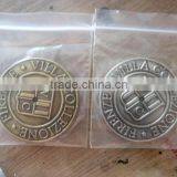 Custom Antique Zinc Alloy Metal Coin Token thumbnail-1