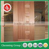 HDF natural sapele veneer door skin