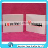White Acrylic Block ,white Logo Block ,plexiglass Solid Cubes Blocks