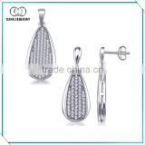 silver sets jewelry wholesale china