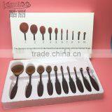 Nylon Bendable Handle Eco-friendly 10pcs Toothbrush Shaped Makeup Brush thumbnail-3