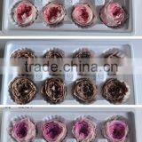 Wedding Favors Preserved Austin Rose Flower Wholesale Approximately 4.5cm Diameter thumbnail-3