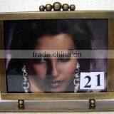 Manufacturer BRASS PICTURE FRAME ANTIQUE PETINA BRONZE thumbnail-1