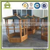 SDB04 Wholesale Large Wooden Bird Aviary Outdoor Bird Cage Animal Cage thumbnail-1