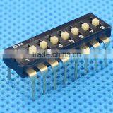2~12 Position Black Colour Ic Type Tri-State DIP Switch thumbnail-2
